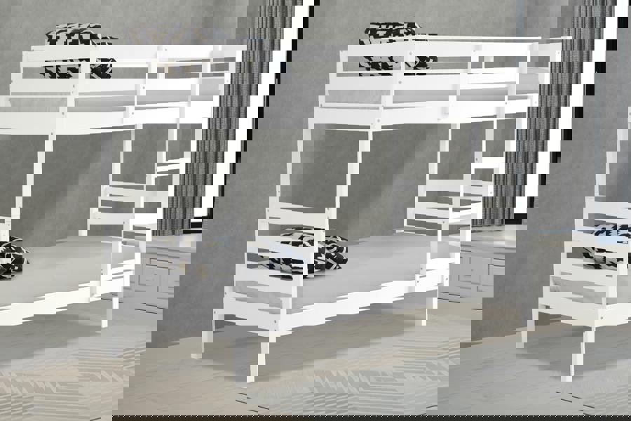 Flintshire Furniture Bailey Bunk Bed White Detachable