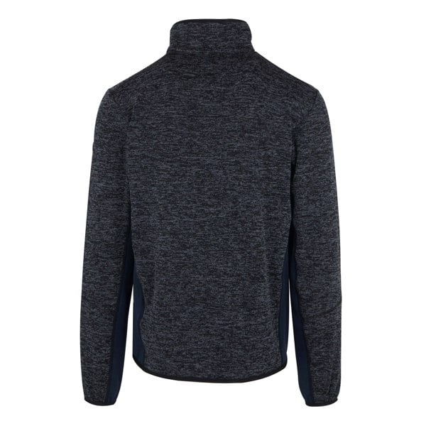 Regatta Mens Baslinn Marl Full Zip Fleece Jacket - Navy Marl Navy