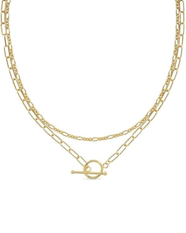 14K Gold Link Chain Minimalist Choker - Necklaces - Elk & Bloom