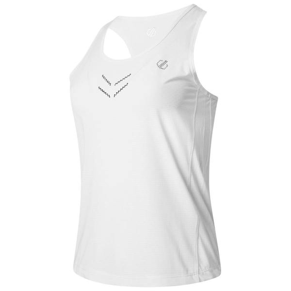 Dare 2B Womens/Ladies Crystallise Tank Top - White - 