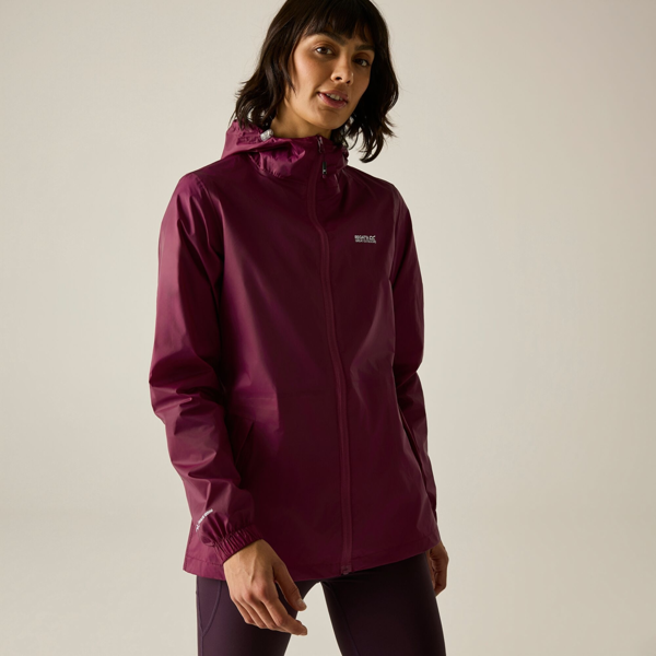 Regatta Women's Pack It III Waterproof Jacket - Beaujolais