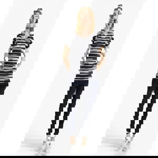 Great Plains Lattice Stripe Womens Tee