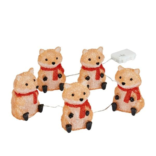 Scotts of Stow Inlit Ice Foxes Set of 5
