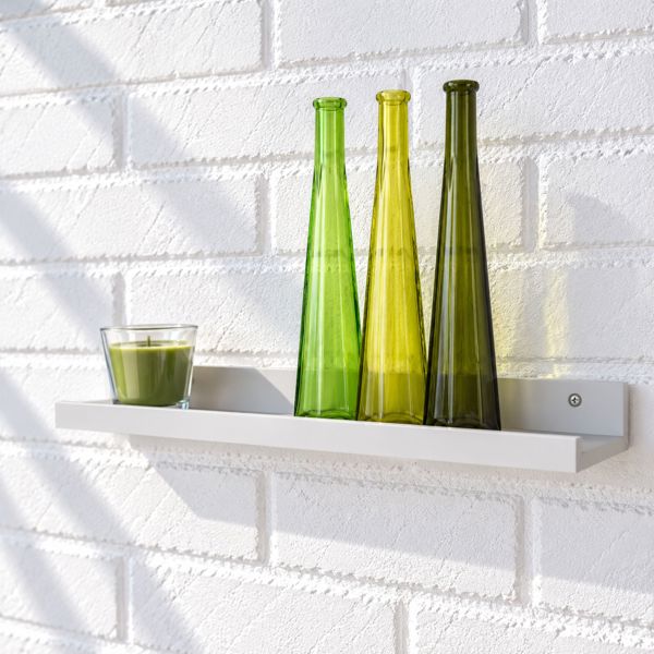 Core Products Dura Display Shelf Kit, Lipped Edge, Foiled Finish - White