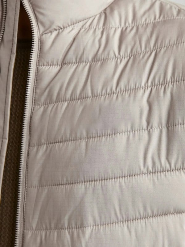 Jack & Jones State Packable Puffer Jacket - Atmosphere Grey