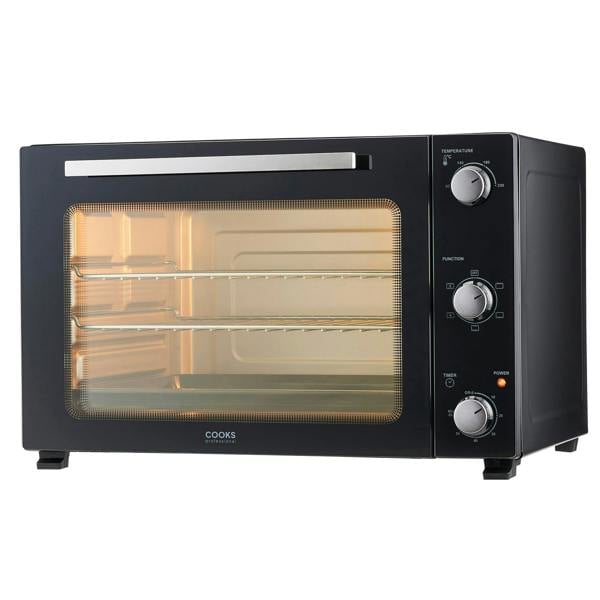 Cooks Professional 60L Mini Oven | Black / Silver