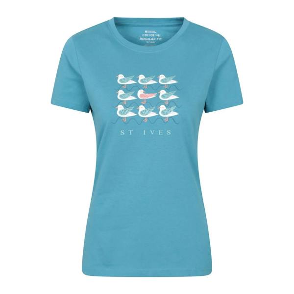 Mountain Warehouse Womens/Ladies St Ives T-Shirt - Bright Blue - 