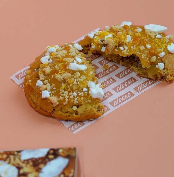 Pleese Lemon Meringue Cookie