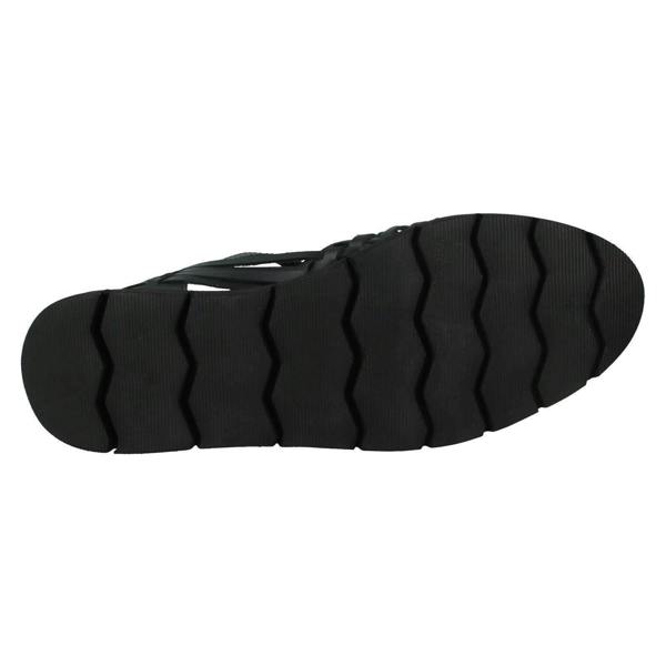 Leather Collection Mens Leather Collection Flat Weaved Sandals A0051