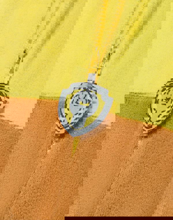 Paw Patrol Unisex Kids Yellow Rubble Applique Face Onesie