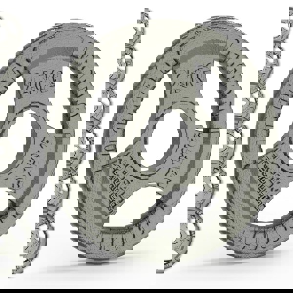 CAST IRON WEIGHT PLATES - 2" OLYMPIC TRI GRIP PAIRS (1.25 - 25 KG) - Body Revolution