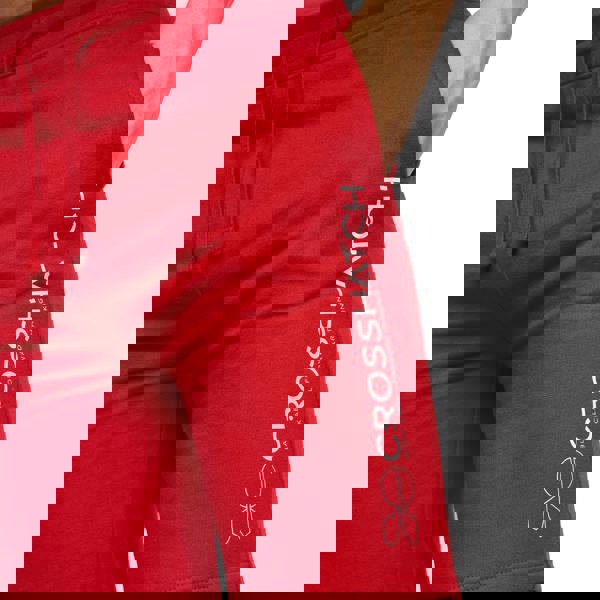 Crosshatch Mens Bengston Shorts - Red - 