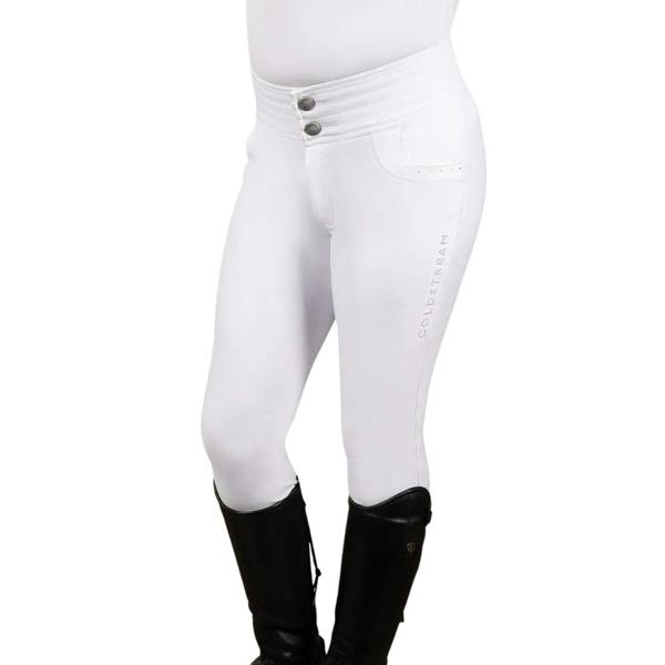 Coldstream Childrens/Kids Next Generation Fenham Diamante Breeches - White