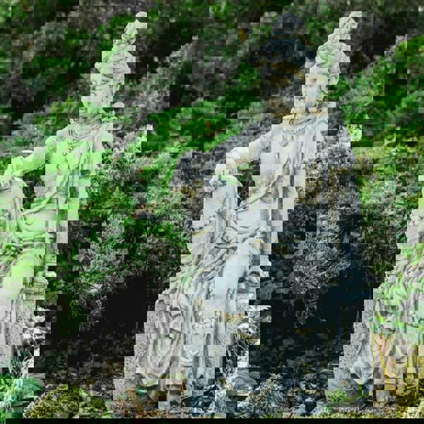 Meditating Indian Buddha Garden Ornament