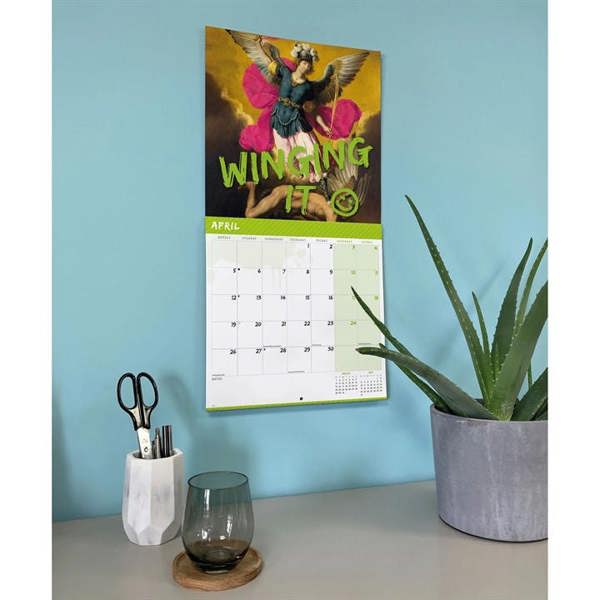 Santoro's Master Pieces, Seize The Day Calendar 2027, Wall Calendars, Month To View, Art, Gift