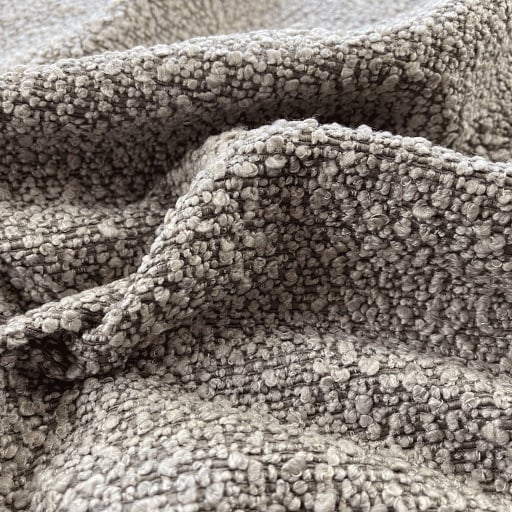 Hibiscus Headboard Double - Cologne Dove