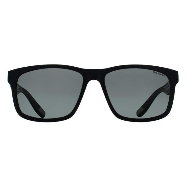 Nike Sunglasses Cruiser P FQ4678 010 Shiny Black Grey Polarized