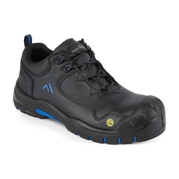 Composite Action Leather Low Shoe S3S ESD HRO SR SC FO - Hi-Vis Trousers
