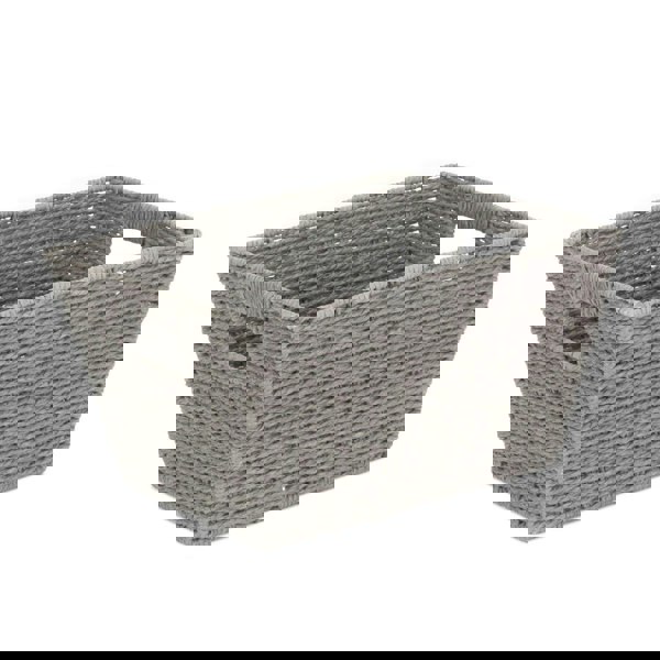 Grey Paper Rope Deep Tray