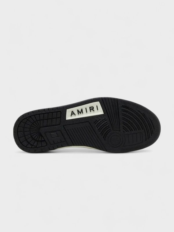 Amiri Skel Low Sneakers White Black - Womens