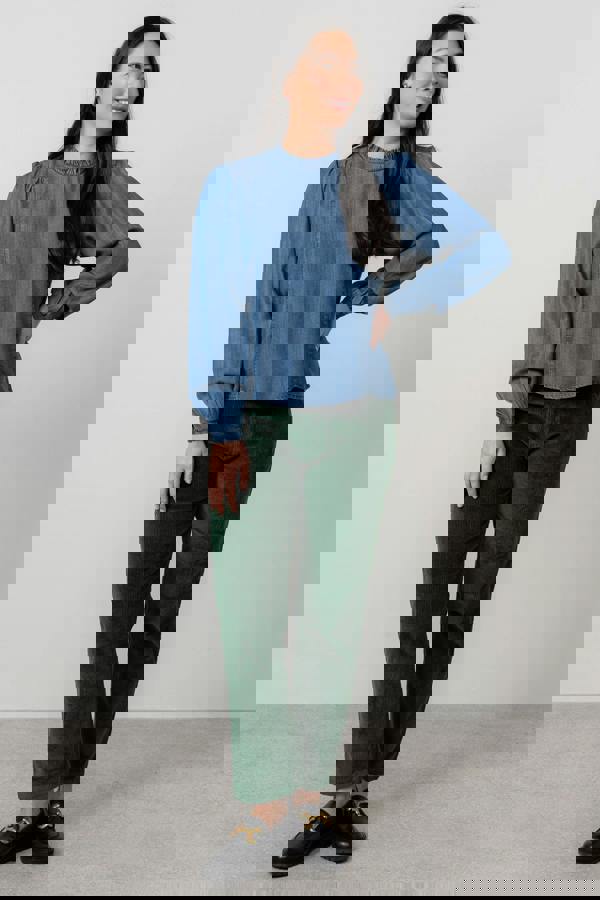 Lily & Me Rosewood Tencel™ Denim Top