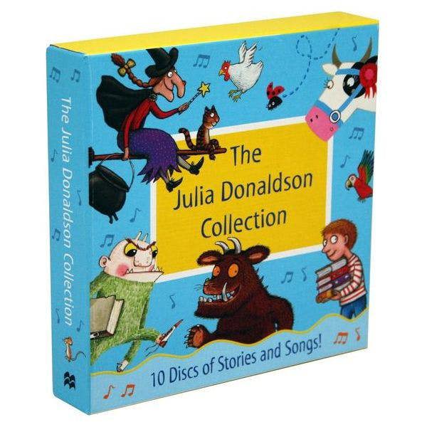 The Julia Donaldson Collection 10 Audio CD Disks of Stories and Songs! (Gruffalo, Room on the Broom, Troll, Smartest Giant in Town & MORE!)