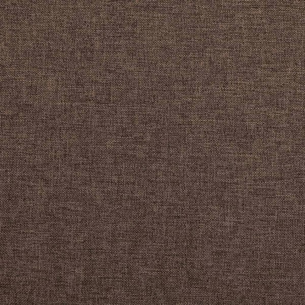 Berkfield Linen-Look Blackout Curtain with Hooks Taupe 290x245 cm