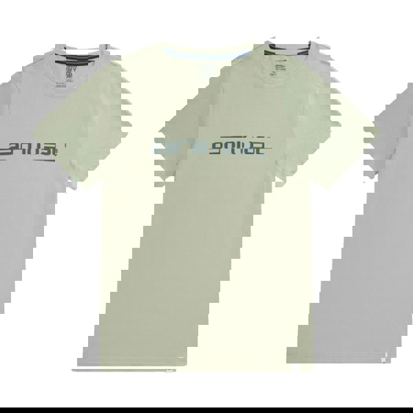 Animal Womens/Ladies Leena Organic Cotton Boxy T-Shirt - Pale Green