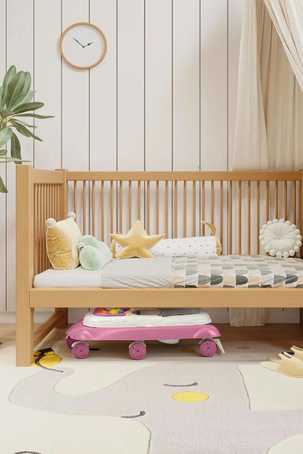 Living and Home Foldable & Adjustable Baby Walker