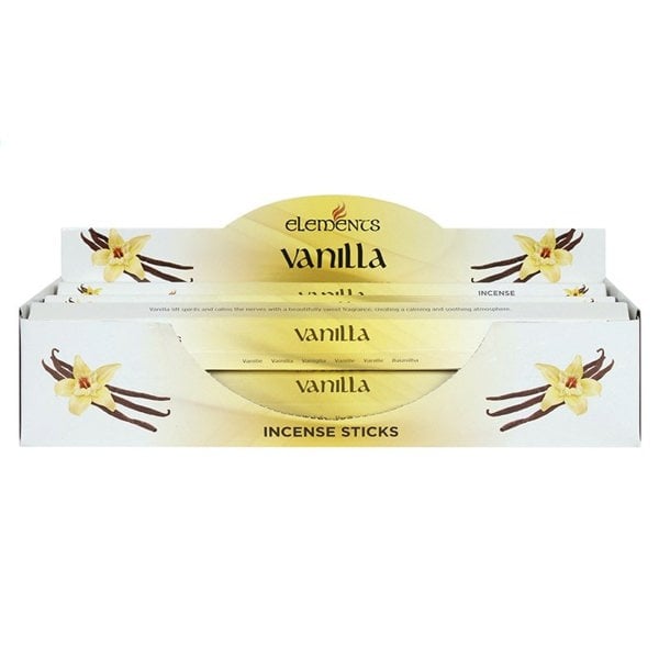 Serano Set of 6 Packets of Elements Vanilla Incense Sticks