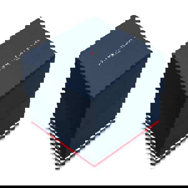 Tommy Hilfiger Boys Logo Strap Watch in Navy (34mm)