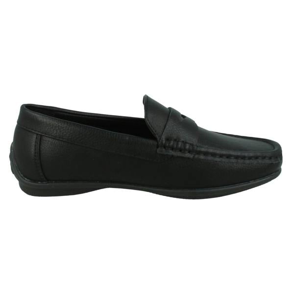 Thomas Blunt Boys Thomas Blunt Flat Slip On Smart Loafer Shoes N1155