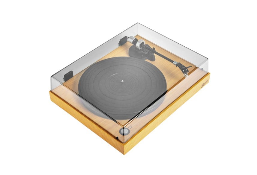 Roberts Stylus – Classic High Fidelity Vinyl Turntable Record Player Light Oak - Free Gift Valued SRP of £20!
