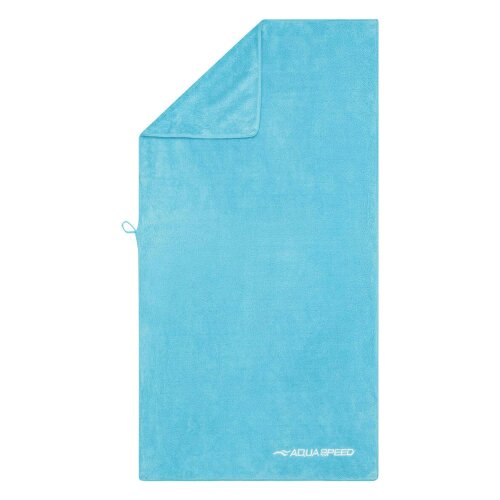 Aqua Speed Unisex DRY CORAL Lightweight Quick Dry Microfibre Towel 50 x 100cm for Sport - One Size - Blue