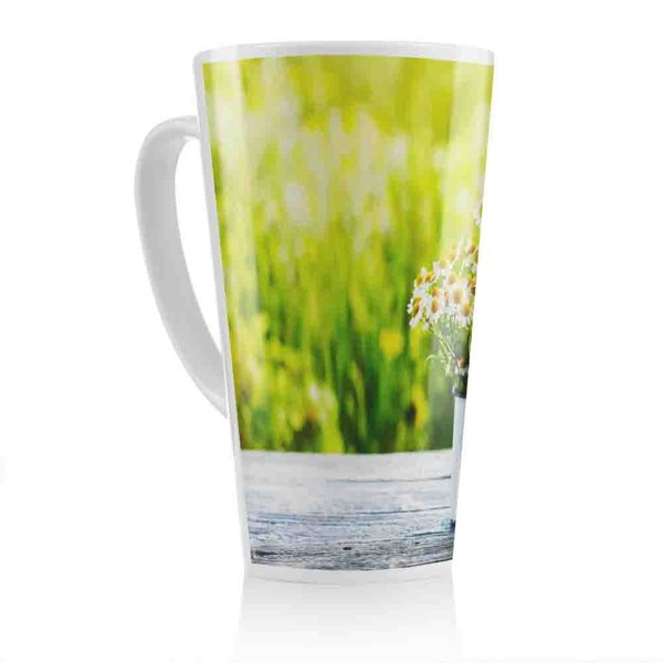 Benjamin Tate Design Spring Daisies Latte Mug