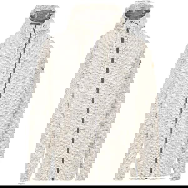 Trespass Mens Scawton Zipped Hoodie - Off White Marl