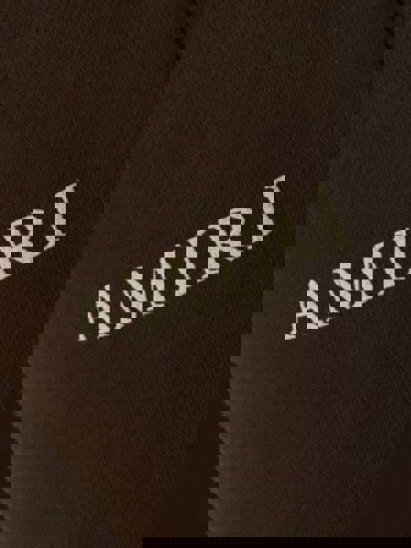 Amiri Puff Logo Sweatpants – Brown