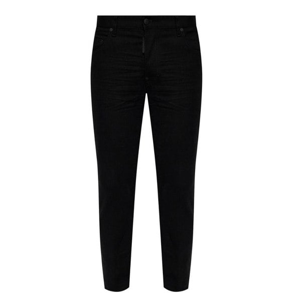 DSquared2 Womens Black Bull Denim Jeans - Black