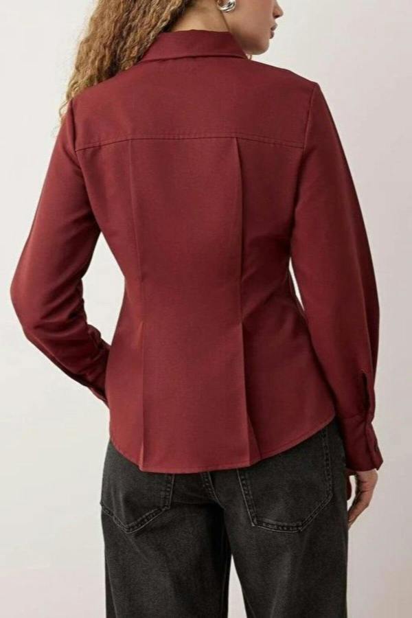 WOVCOR Zipper Detailed Shirt