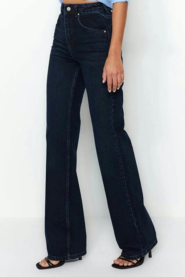 WOVCOR High Waist Wide Leg Jeans