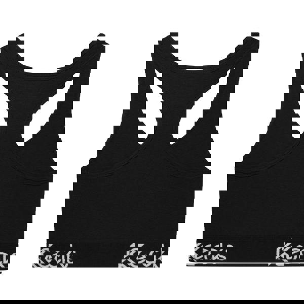 Kecks Black Modal Sports Bralette