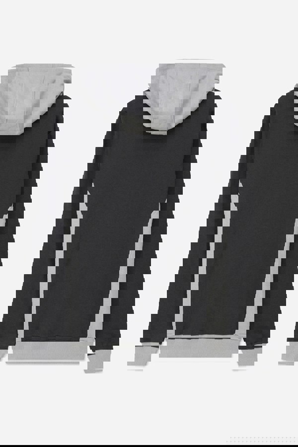 ENORSIA Mens Flock Print Overhead Hoodie