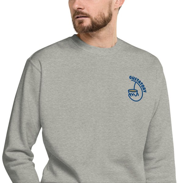 ANCHOR & CREW x GUSTATORY Coffee Alchemist Cotton Blend Embroidered Sweatshirt