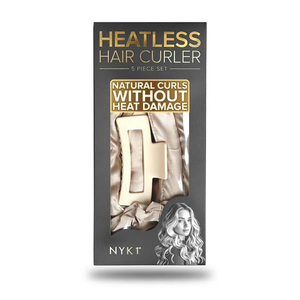 NYK1 Heatless Curlers: 5-Piece Headband Set For Effortless Waves & Curls