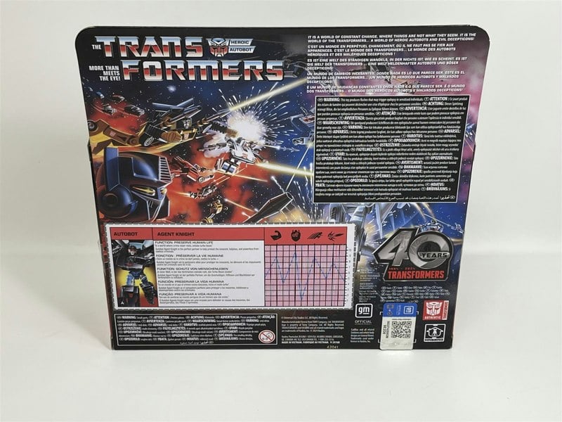 Hasbro Transformers Heroic Autobot Knight Rider Agent Knight Light and Sound Hasbro F9653