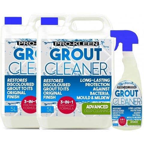 ProKleen 10L + 750ml Pro-Kleen Tile Grout Cleaner Restorer Reviver for Kitchen and Bathroom