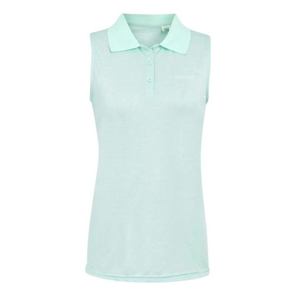 Regatta Womens/Ladies Tima II Sleeveless Polo Shirt - Icy Morn - 