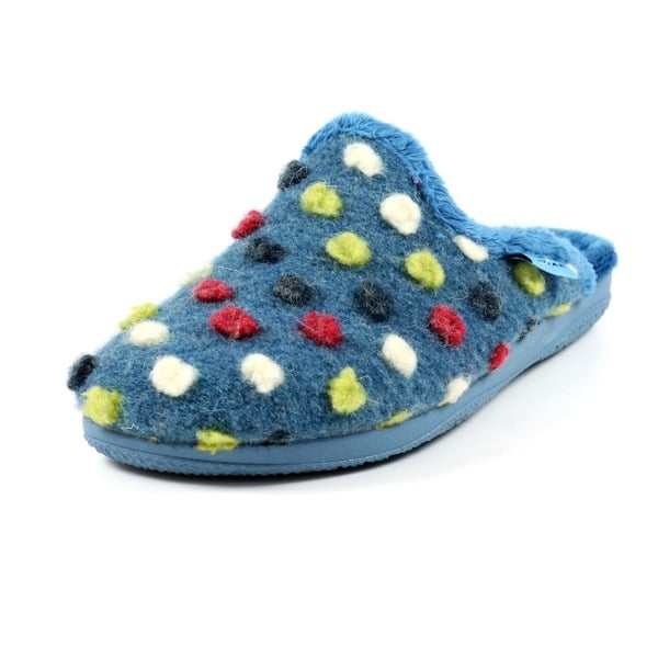 Lunar Women's Montreal Slippers - Mid Blue