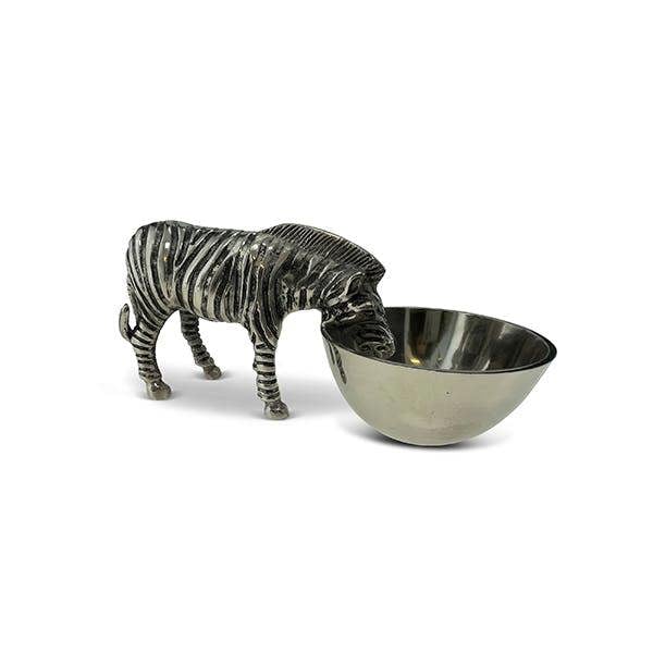 Culinary Concepts Zebra Nibbles Bowl - Nickel Finish