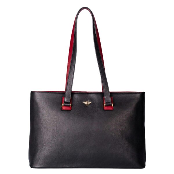 Mala Leather Mason Bee Leather Shoulder Bag